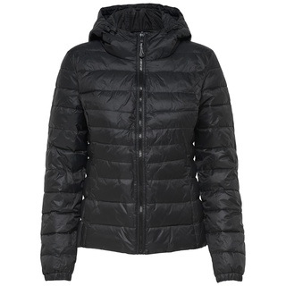 Only Damen Steppjacke ONLTAHOE HOOD JACKET schwarz L