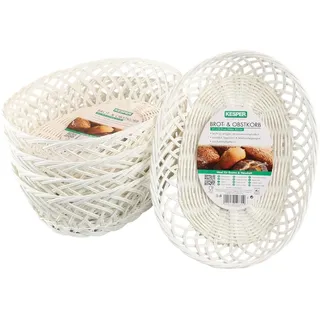 KESPER Brotkorb Kunststoff Weiß