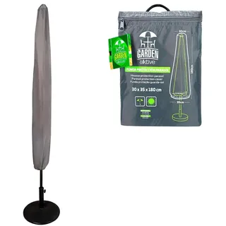 AKTIVE 61505 Schutzhülle für Ampelschirm, Sonnenschirmhülle, wasserdicht, max. 360 cm Durchmesser, Sonnenschirmhülle, Schutzhülle für Ampelschirm, Gartenschutzhülle
