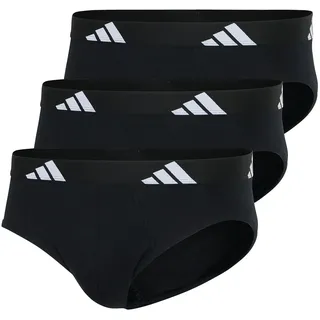 adidas Active Flex Cotton Slips Black / White XL 3er Pack