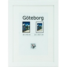 Bild von Bilderrahmen Göteborg weiss 30x40 cm