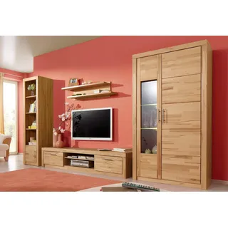 VOGL Möbelfabrik Wohnwand »Toronto« 4 Stk. tlg., beige