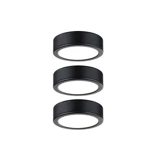 Paulmann LED-Schrankleuchte LED LED fest eingebaut 9 W Warmweiß Schwarz