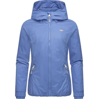 Ragwear Winterjacke Dizzie Warm mit Kapuze Wasserdichte Jacke mit Kapuze, blau