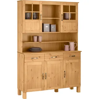 Home Affaire Küchenbuffet Alby 125 x 38 x 185 cm Beige