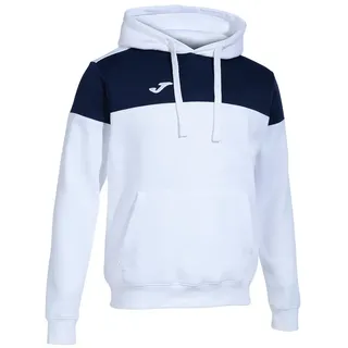 Joma Crew V Kapuzenpullover - White / Navy - S