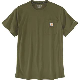 Carhartt Force Relaxed T-shirt dark bronzed green (GL7) M REG