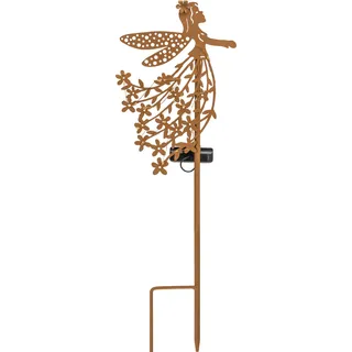 Northpoint LED Solar Gartenstab Solarstecker Außenbereich mit Dämmerungssensor Fee Version 1