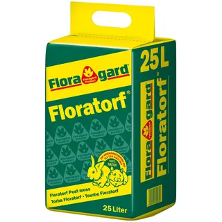Floragard Floratorf Weißtorf 25 L – Reiner ungedüngter Torf für fleischfressende Pflanzen & als natürliche Einstreu für Kleintiere
