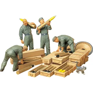 TAMIYA Fig.-Set Panzer Ladetruppe (4) Grau/Grün 1:35