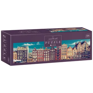 Around the World no. 1 - 1000 Pieces Panorama Jigsaw Puzzle for Adults, Rund Um die Welt Nr. 1