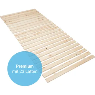Rollrost Premium 70x200 (23 Latten) Rolllattenrost Lattenrost Bettrost Holzlatten Latten Rost