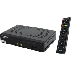 Vantage VT-93 C/T-HD Uni. HD Kabel + DVB-T2 Receiver (DVB-C, DVB-T2, DVB-T), TV Receiver, Schwarz