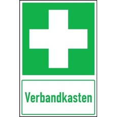 Bild von Rettungszeichen Erste Hilfe Verbandkasten"