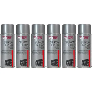 WIKO Silikon-Spray, 400 ml, 6 Stück