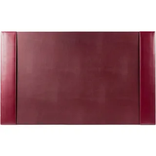 Dacasso Bonded Leather Desk Pad Schreibtischunterlage, Leder, burgunderfarben, 45,7 x 76,2 cm
