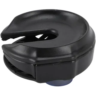 Fdit Weinglashalter für Boote, Tragbares Weinglas-Basisregal für den Außenbereich mit 3 Aufsätzen für Picknicks, Konzerte Im Freien, Strand, Schwarz