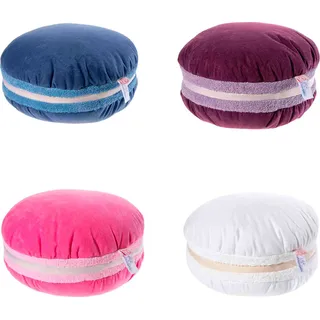 Heunec Dekokissen "Kuma, Macaro" Made in Germany; Variante nicht wählbär, pink, weiß, blau, lila, meliert