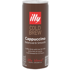 Illy 23907 Cappuccino, Cold Brew Kaffee, 1x 250ml (in Dose)