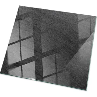 Natursteintextur– Küchenarbeitsplatte – Glasplatte Küche – Glasarbeitsplatte – Küchenplatte Glas – Arbeitsfläche Glas – Pflegeleicht – 50x50 cm