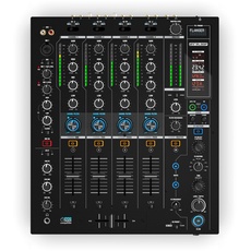 Reloop RMX-95 | 4+1 Kanal Clubmixer für DJs mit hochwertigem 24-Bit Interface, FX-Einheit, Beat FX & Klangfilter, Neural MixTM EQ-Modus und aktivem USB-Hub
