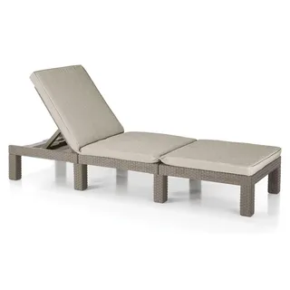 Keter Leżak Daytona Deluxe Cappuccino - Beige