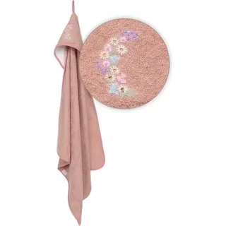 Babybadewannenabdeckung 80x80 ROBIN Rosa Blumen