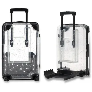 Tarqite Mini-Reisekoffer, Reise Urlaubskasse, Mini Koffer Geschenkbox, Reisekoffer Als Geschenk, Miniatur Spardose Koffer für Urlaub, Reisegutschein, Handyhalterung