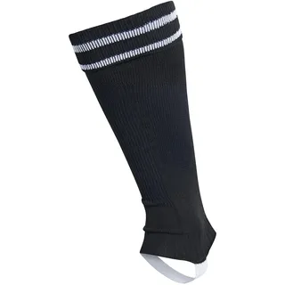 Hummel Fußball Socken ELEMENT FOOTLESS, Schwarz/Weiß, S, 203404-2114