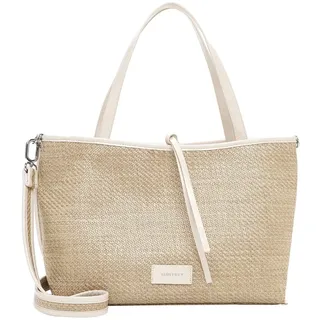 SURI FREY Fany Medium Shopper Baumwolle Beige