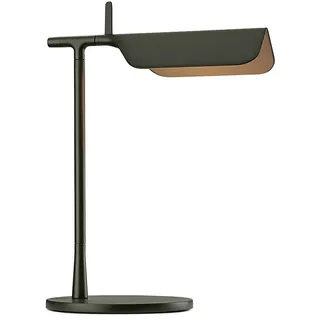 Flos Tab Tischlampe, Lampe im Design von E. Barber und J. Osgeby, LED-Lampe für Innenbereiche mit Schwenkkopf, 100-240/24V, 9 W, 175 x 273 x 327 mm, Farbe Dunkelgrün