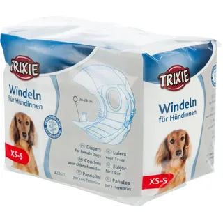 Trixie Hundewindel 12 Stück Weiß XS-S