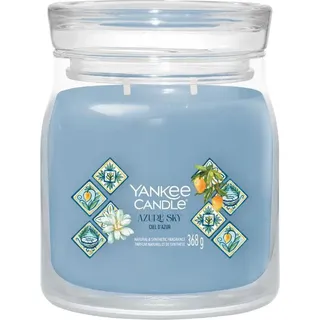 Yankee Candle Azure Sky Duftkerze 368 g - Blau