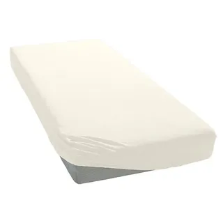 bellana Spannbettlaken Jersey 120 x 200 - 130 x 200 cm beige