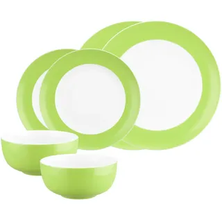 SELTMANN WEIDEN Basic-Set Liberty Pure Colors Kombiservice 6-tlg. lime grün