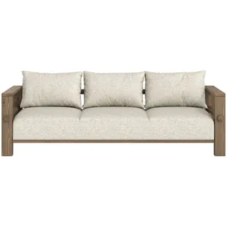 Karup Bare Sofa Polyester 3-Sitzer Carob Braun
