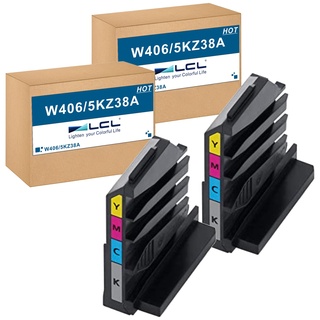 LCL Kompatibel Tonerkartusche 5KZ38A Laser Toner Collection Unit (2Schwarz) als Ersatz für HP Color Laser 150A 150nw MFP 178nw MFP 178nwg MFP 179fnw MFP 179fwg 150Series MFP170Series MFP179fng