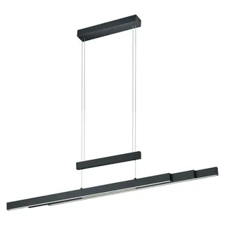 Trio Trajan 3-flg. LED 42 W 150 cm rund/Schwarz