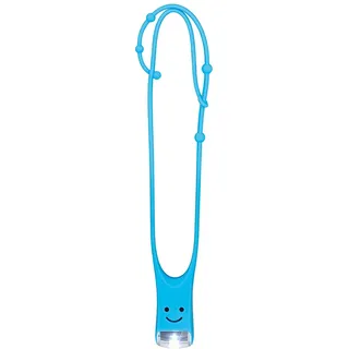 Moses moses. Lese Buddy - Das Leselicht für Kinder | Multifunktionale Leselampe in Blau | Taschenlampe zum Umhängen, Silikon,