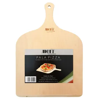 HOT! Kitchenware Pizzaschaufel, Made in Italy, aus Birkenholz, 29x41,5cm (Menge 1Stück)