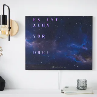 build-yours.de WordClock Jupiter Beyond Space 0,0 Wortuhr