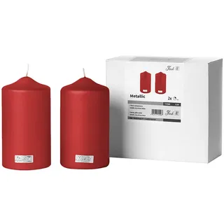 Fink Stumpenkerze "CANDLE", rot