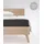 Spannbettlaken Mako-Satin 160 x 200 cm anthrazit