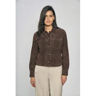 Freaky Nation Lederjacke "Lederjacke-FN", braun