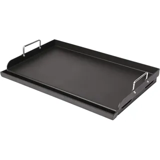 Denmay 63,5 x 40,6cm Universal Plancha Grillplatte für Gasgrills, Holzkohlegrills, Elektrogrill und mehr, Antihaftbeschichtung Grillplatte für Weber, Große Rechteckig Universal Grillpfanne