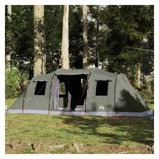 vidaXL Tunnel-Familienzelt 6 Personen Olivgrün