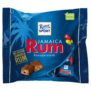 schokolade-tafel Rum Pralinen 12 Stück 200 g