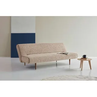 Innovation Living Schlafcouch Strukturstoff 2-Sitzer Beige