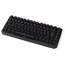 ENDORFY Thock 75% Wireless HU Black, Kailh Box Black linear switches, wireless keyboard 2.4 GHz and Bluetooth, 75% size mechanical keyboard, Hungarian layout | EY5E008