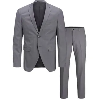 JACK & JONES Franco Anzug, Light Grey - 48 - Regular
